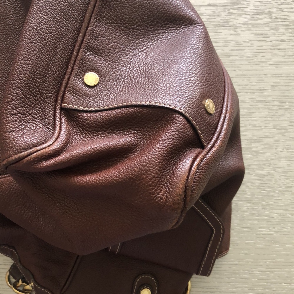 Bvlgari tote leather bag Size 18” x 12” x 5” - Picture 7 of 14